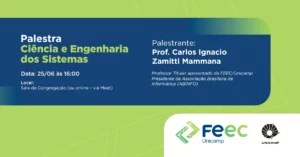 Convite Especial: Palestra com o Prof. Carlos Mammana!