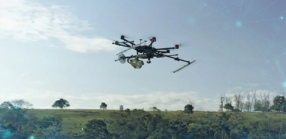 Radar em drone revoluciona o monitoramento agrícola