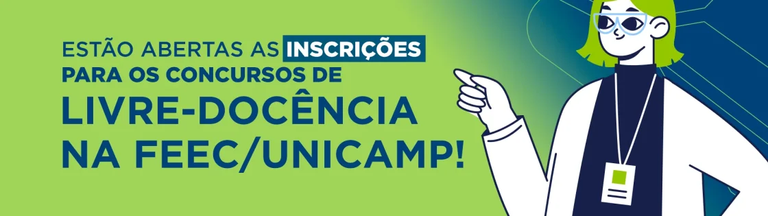 Estão abertas as inscrições para os concursos de Livre-Docência na FEEC