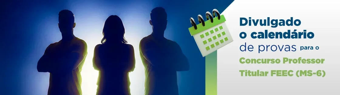 Concurso para Professor Titular da FEEC: publicação do calendário de provas